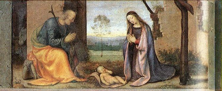ALBERTINELLI  Mariotto Birth of Christ jj oil painting image